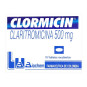 CLORMICIN 500 MG 10 TABLETAS CLARITROMICINA CLORMICIN 500 MG 10 TABLETAS CLARITROMICINA