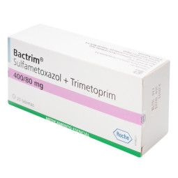 BACTRIM 80 400 MG 20 TABLETAS TRIMETOPRIM