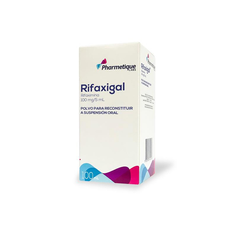 RIFAXIGAL 100MG/5ML SUPENSION 100 ML RIFAXIMINA