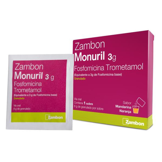 MONURIL SOBRE ADULTOS 3 GR FOSFOMICINA