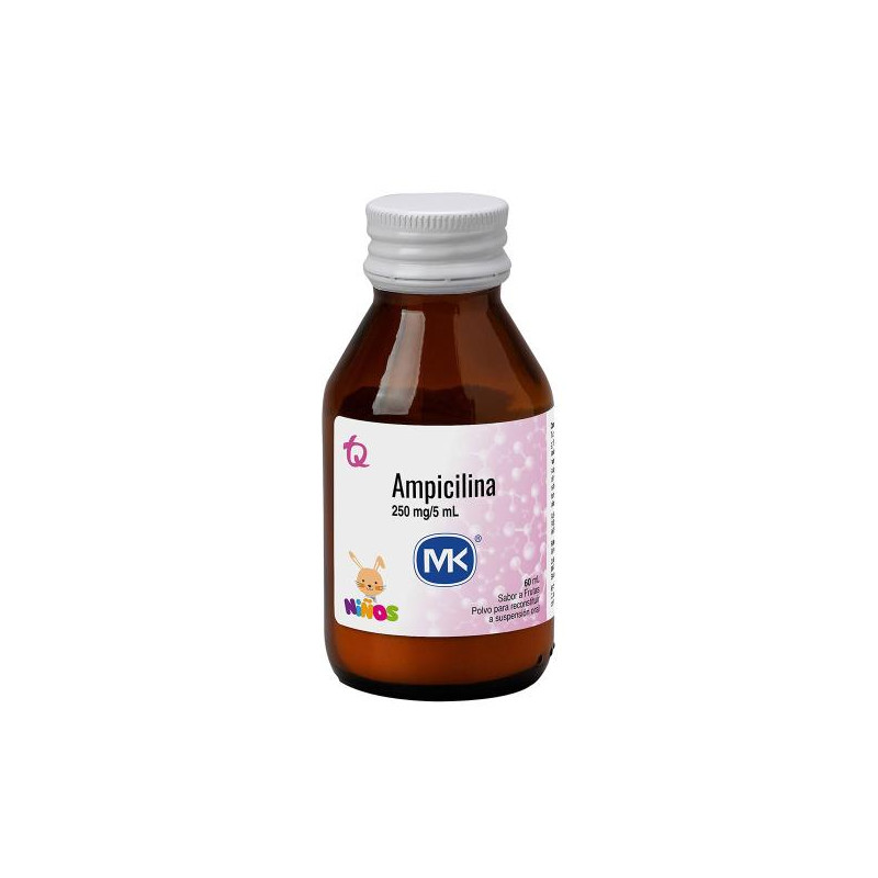 AMPICILINA 250 MG SUSPENSION 60 ML MK AMPICILINA 