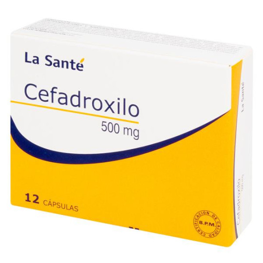 CEFADROXILO 500 MG 12 CAPSULAS LS CEFADROXILO