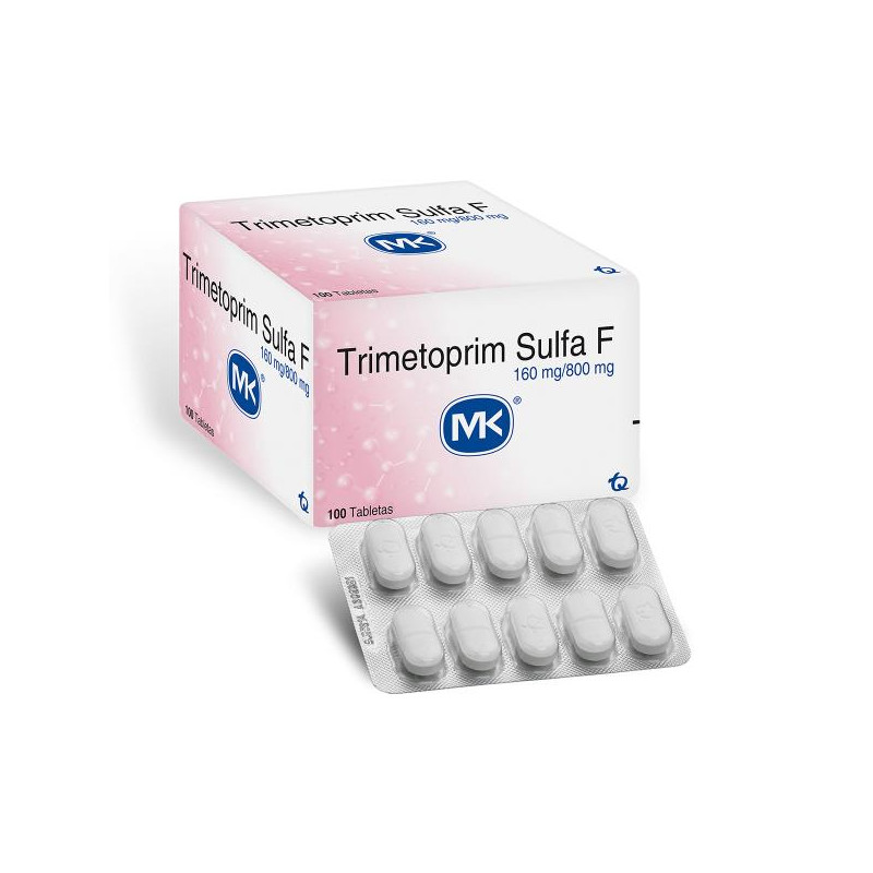 TRIMETOPRIM SULFA F 160-800 100 TBS MK TRIMETOPRIM-SULFAMETOXAZOL