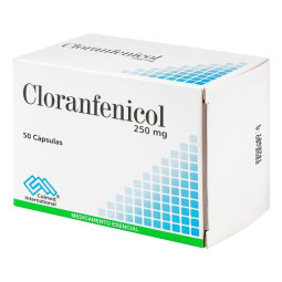 CLORANFENICOL 250 MG 50 CAPSULAS PC CLORANFENICOL