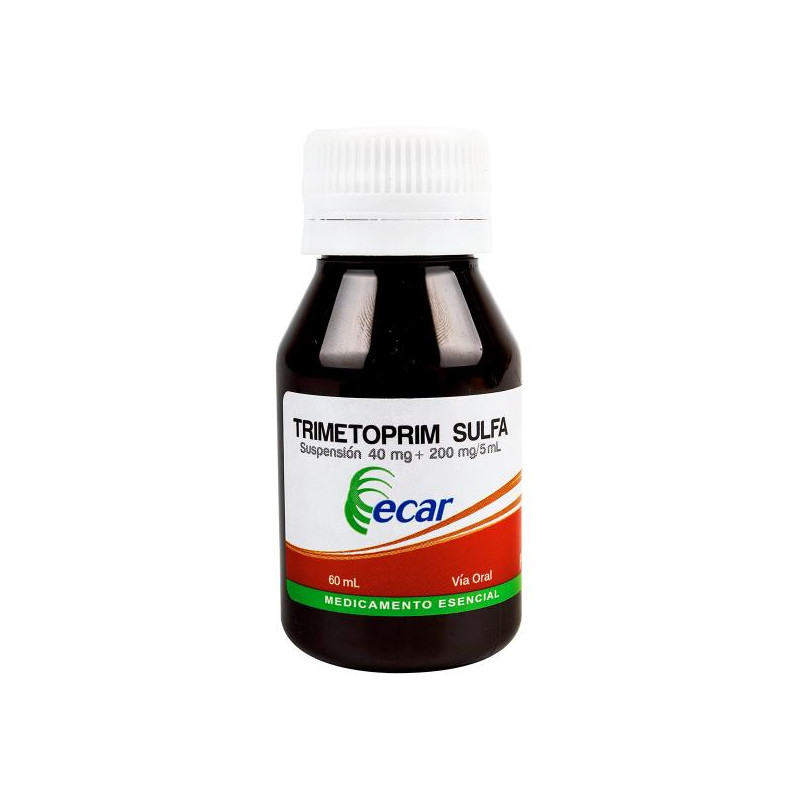 TRIMETROPIN SULFA 40MG/200 MG FCO 60 ML ECAR