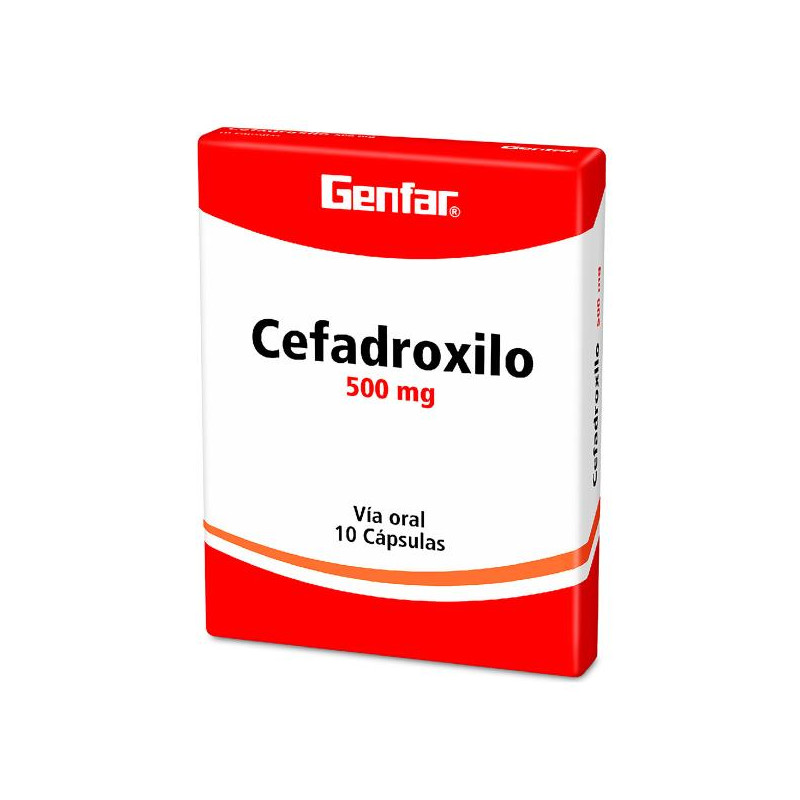 CEFADROXILO 500 MG 10 CAPSULAS GF CEFADROXILO CEFADROXILO 500 MG 10 CAPSULAS GF CEFADROXILO