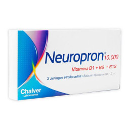 NEUROPRON 10.000 SOL.INY.2 ML 3 UDS (DA) TIAMINA
