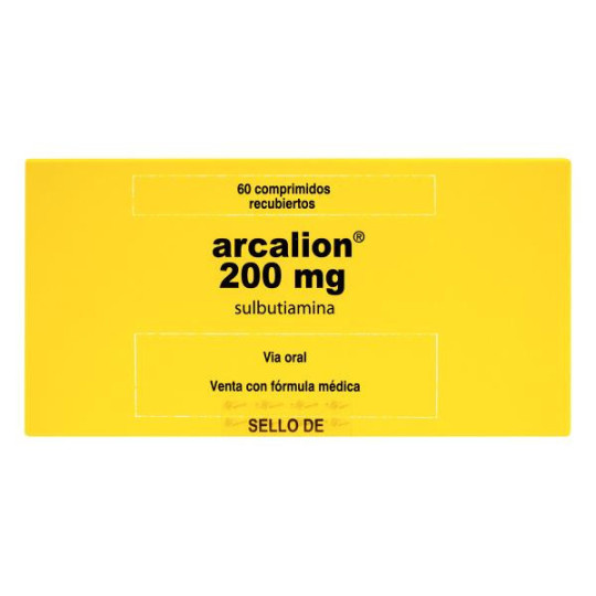 ARCALION 200 MG 60 COMPRIMIDOS (A) SULBUTIAMINA