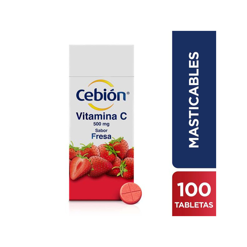 CEBION FRESA X 100 TBS