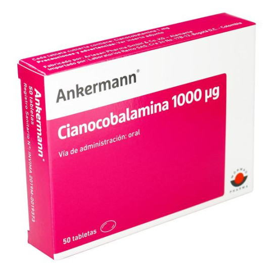 ANKERMANN 50 TBS CIANOBALAMINA ANKERMANN 50 TBS CIANOBALAMINA