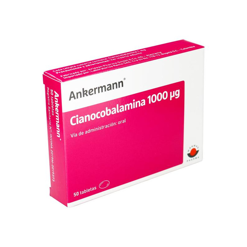 ANKERMANN 50 TBS CIANOBALAMINA ANKERMANN 50 TBS CIANOBALAMINA