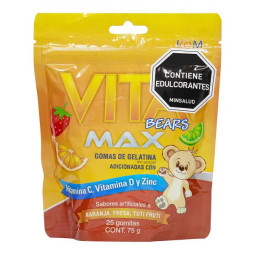 GOMAS VITA BEARS MAX 75 GR 25 UDS (PUMCV)