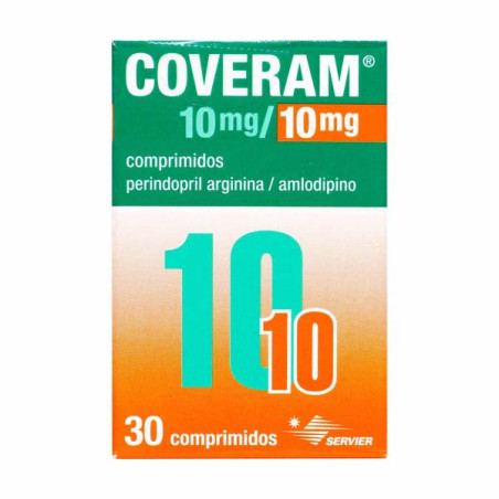 COVERAM 10 MG/10 MG 30 COMPRIMIDOS (A) PERINDOPRIL