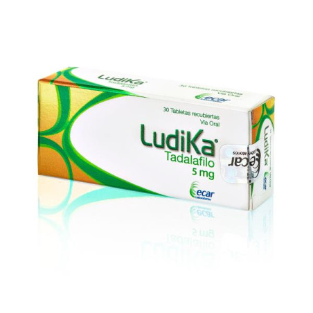LUDIKA 5 MG X 30 TAB TADAFILO