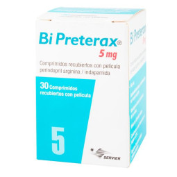 BI PRETERAX 5 MG 30 COMPRIMIDOS (A) PERINDOPRIL