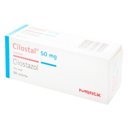 CILOSTAL 50 MG 30 TABLETAS (DA) CILOSTAL