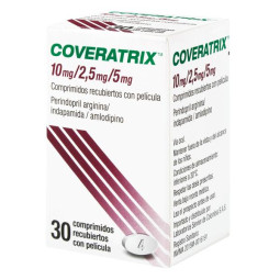 COVERATRIX 10MG/2.5MG/5MG 30 TABLETAS(A) PERINDOPRIL