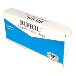 BIFRIL 30 MG 28 TABLETAS ZOFENOPRIL 
