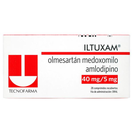 ILTUXAM 40 MG/5 MG 28 TABLETAS 