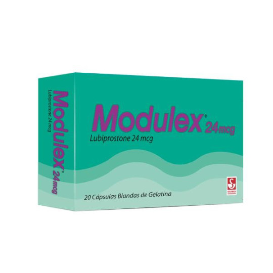 MODULEX 24 MCG 20 CAPSULAS CBG (A) LUBIPROSTONE