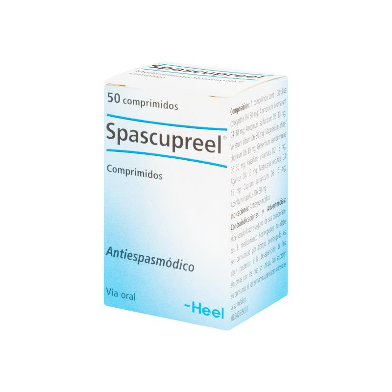 SPASCUPREEL 50 TABLETAS PRODUCTO NATURAL SPASCUPREEL 50 TABLETAS PRODUCTO NATURAL