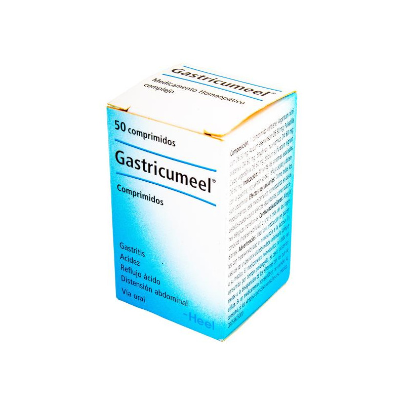 GASTRICUMEEL 60 MG 50 COMPRIMIDOS PRODUCTO NATURAL 