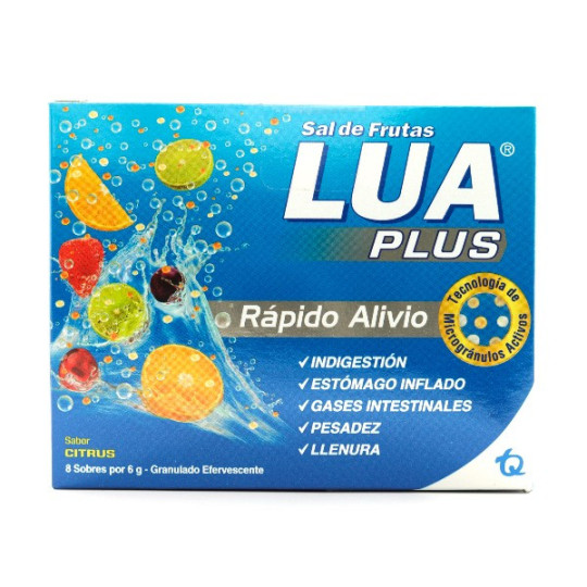SAL DE FRUTAS LUA PLUS 8 SBS BICARBONATO DE SODIO