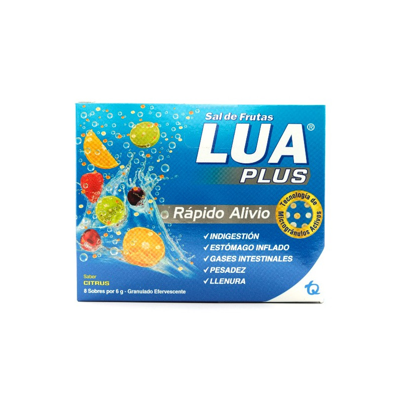 SAL DE FRUTAS LUA PLUS 8 SBS BICARBONATO DE SODIO