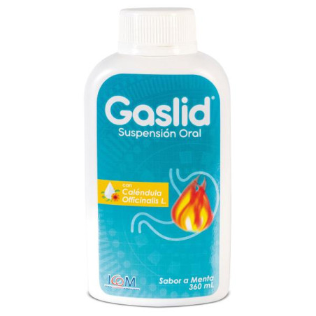 GASLID CALENDULA SUSP.ORAL 360 ML ICOM (PUMCV) ANTIACIDO