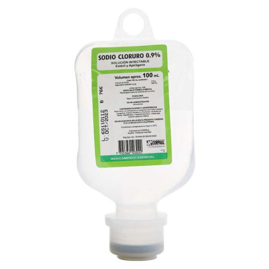 CLORURO DE SODIO 100 ML CORPAUL CLORURO DE SODIO
