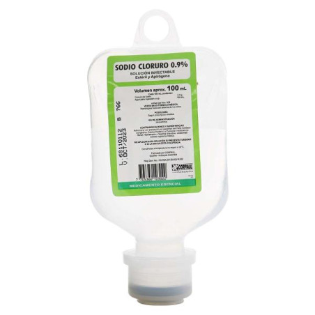 CLORURO DE SODIO 100 ML CORPAUL CLORURO DE SODIO