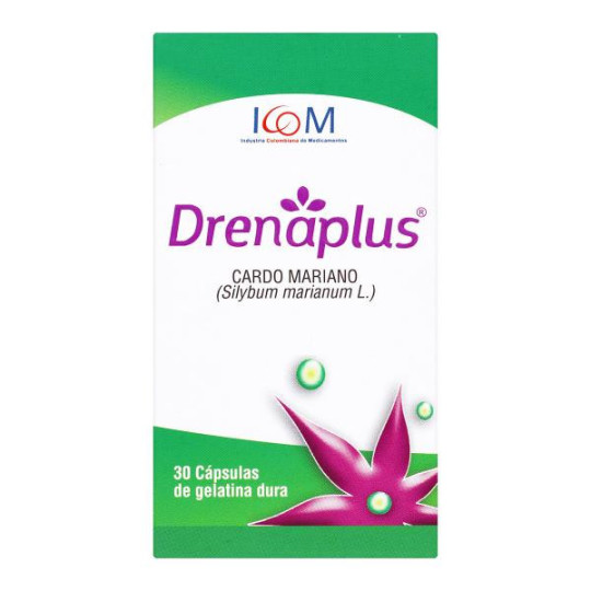 DRENAPLUS 300 MG 30 CAPSULAS (PUMCV) (CARDO MARINO HEPATICO) DRENAPLUS 300 MG 30 CAPSULAS (PUMCV) (CARDO MARINO HEPATICO)