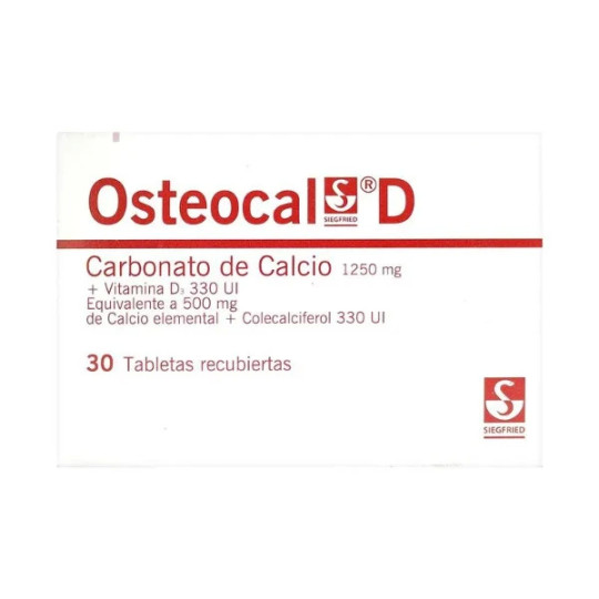 OSTEOCAL D 500 MGS X 30 TBS