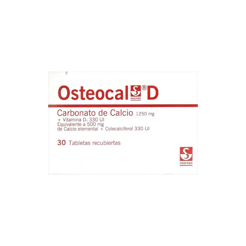 OSTEOCAL D 500 MGS X 30 TBS