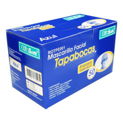 TAPABOCA DESECH.ALFA BLANCO E.I 50 UDS TAPABOCAS