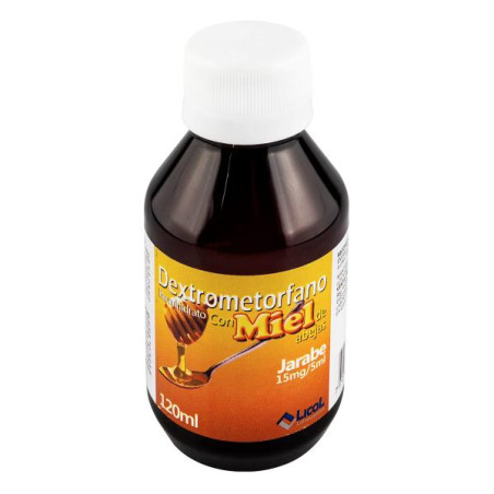 DEXTROMETORFANO JARABE 120 ML LC DEXTROMETORFANO