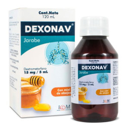 DEXONAV JARABE 120 ML (PUMCV) DEXTROMETORFANO