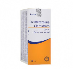 OXIMETAZOLINA HCL 0.05% ADU.GOT.15 ML LS OXIMETAZOLINA