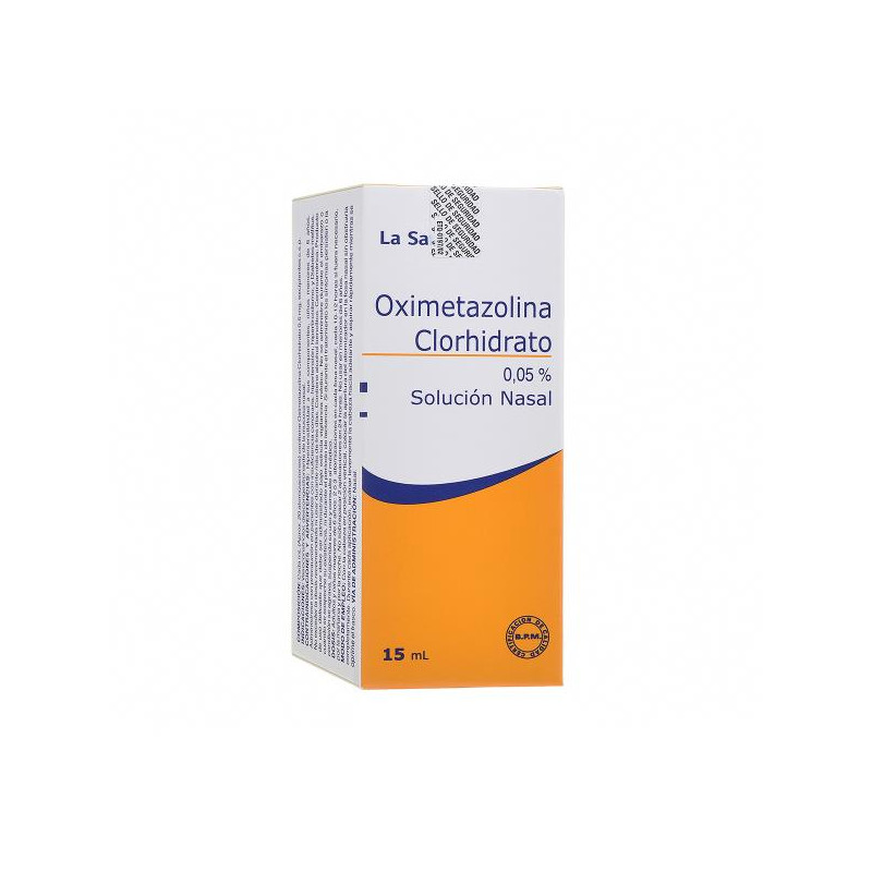 OXIMETAZOLINA HCL 0.05% ADU.GOT.15 ML LS OXIMETAZOLINA