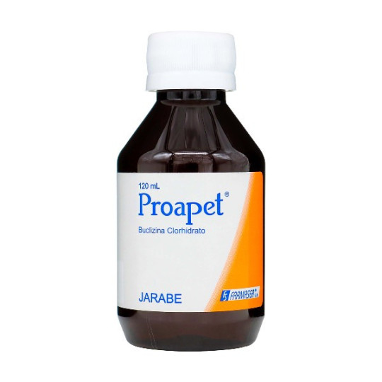 PROAPET JARABE FRASCO 120 ML BUCLIZINA
