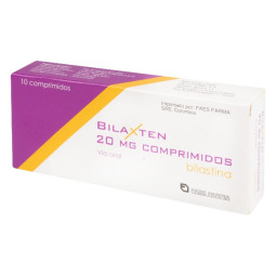 BILAXTEN 20 MG 10 COMPRIMIDOS BILASTINA