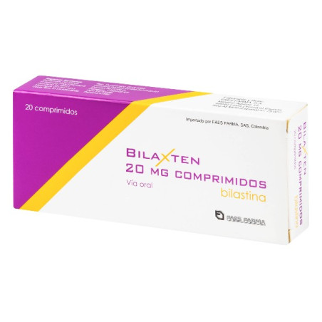BILAXTEN 20 MG 20 COMPRIMIDOS (A) BILASTINA