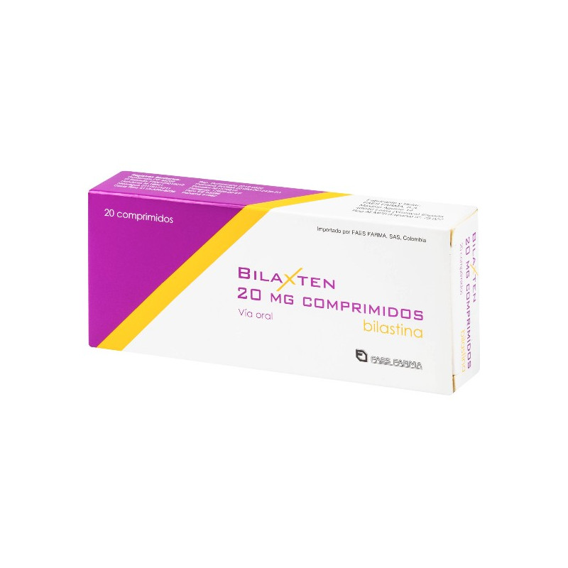 BILAXTEN 20 MG 20 COMPRIMIDOS (A) BILASTINA