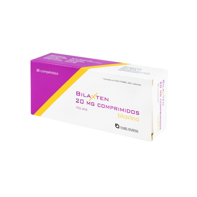 BILAXTEN 20 MG 30 COMPRIMIDOS (A) BILASTINA