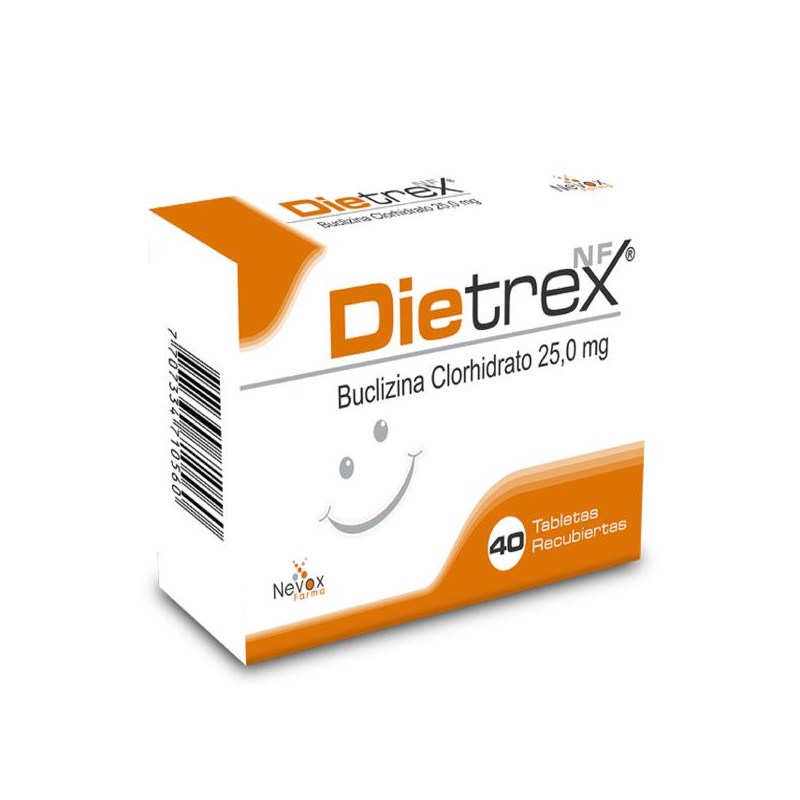 DIETREX 40 TABLETAS BUCLIZINA