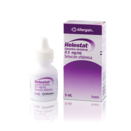 RELESTAT GOTAS 5 ML (A) CLORHIDRATO DE EPINASTINA