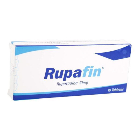 RUPAFIN 10 MG 10 TABLETAS RUPATADINA