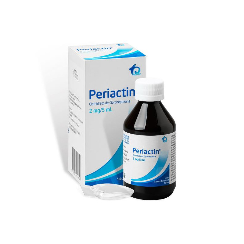 PERIACTIN 2 MG/5 ML MENTA CHICLE 180 ML CIPROHEPTADINA PERIACTIN 2 MG/5 ML MENTA CHICLE 180 ML CIPROHEPTADINA