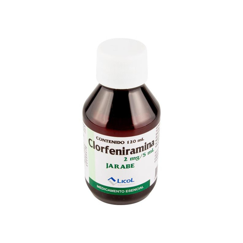 CLORFENIRAMINA JARABE 120 ML LC CLORFENIRAMINA