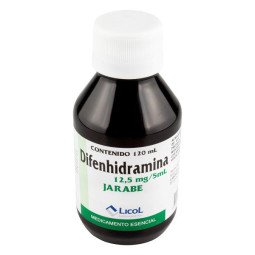 DIFENHIDRAMINA JARABE 120 ML LC DIFENHIDRAMINA
